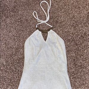 Sparkling halter top